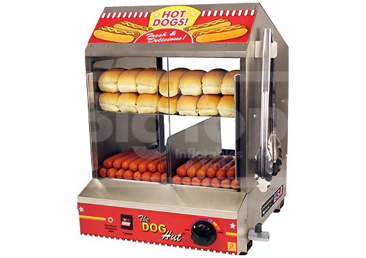 Hot Dog Steamer & Bun Warmer