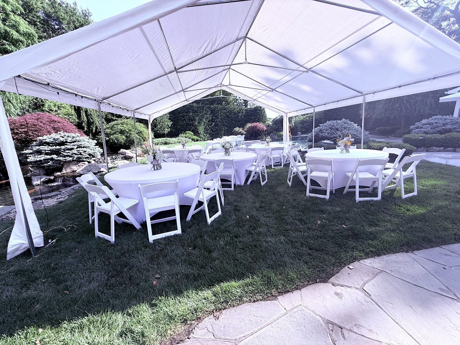 Graduation party setup — customer photo 1