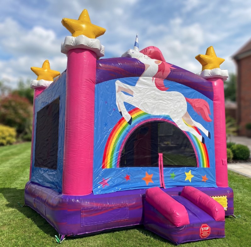 Unicorn N Stars Bounce House